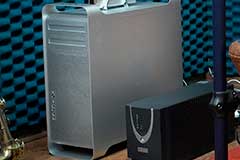 מחשב על חלל של האולפן